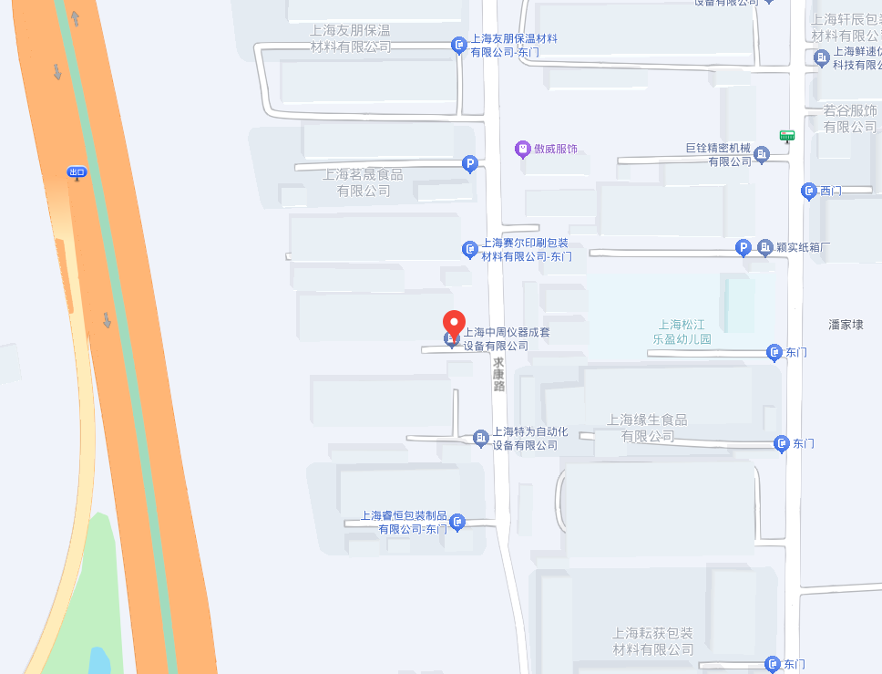 上海中周仪器成套设备有限公司 地图